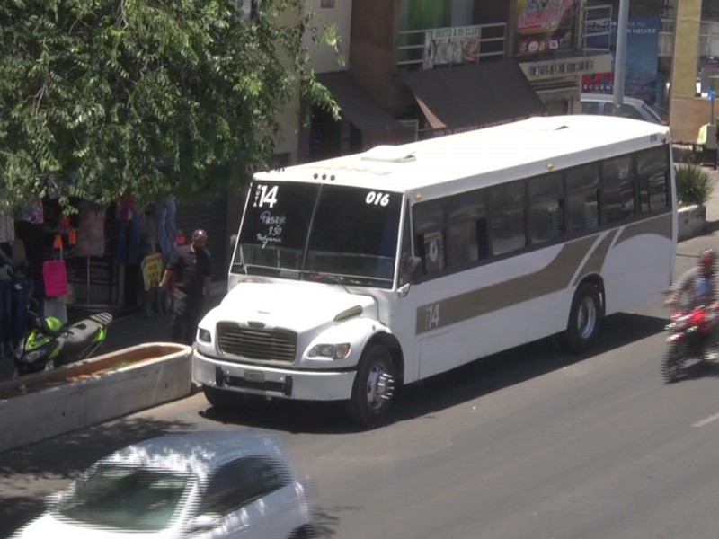 Demandan mayor frecuencia de ruta 14 en colonias