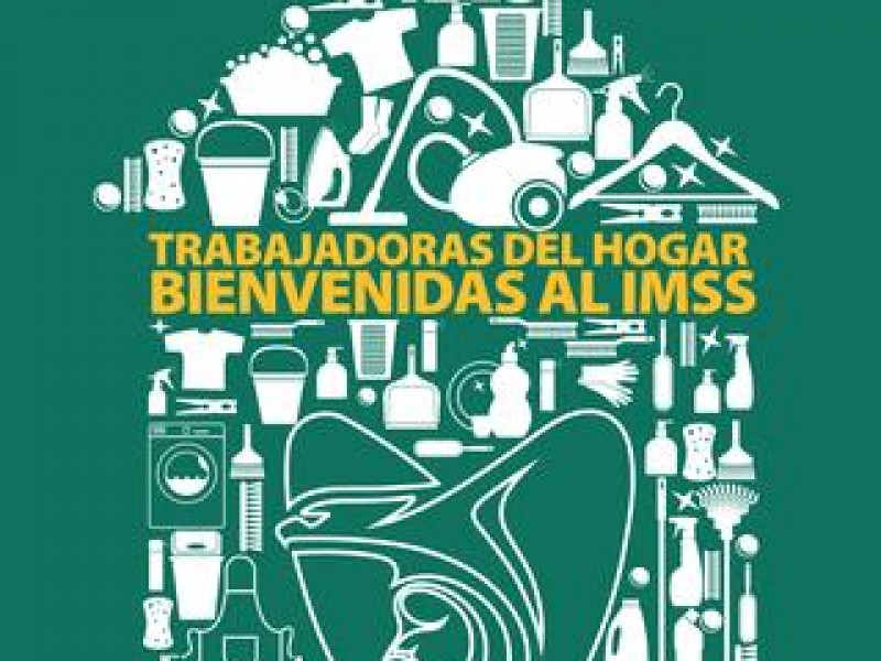 Afiliados también hombres en padrón de trabajadores del hogar: IMSS