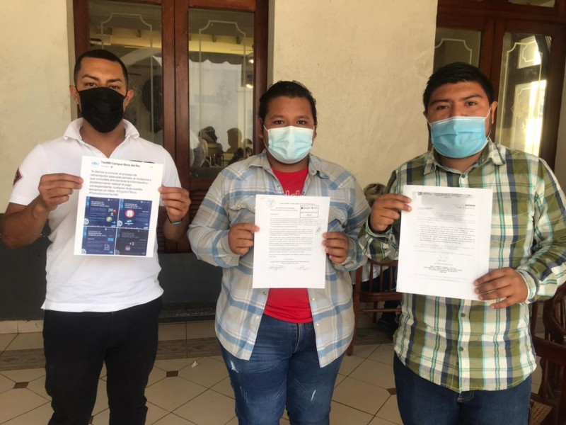 Denuncian alumnos del ITBOCA alto costo en pago de reinscripción