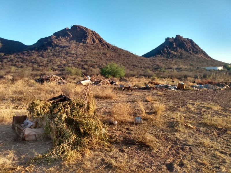 Denuncian basurero clandestino en San Gerónimo