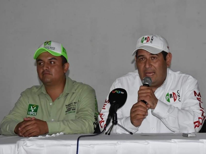 Denuncian candidatos grupos armados en La Concordia