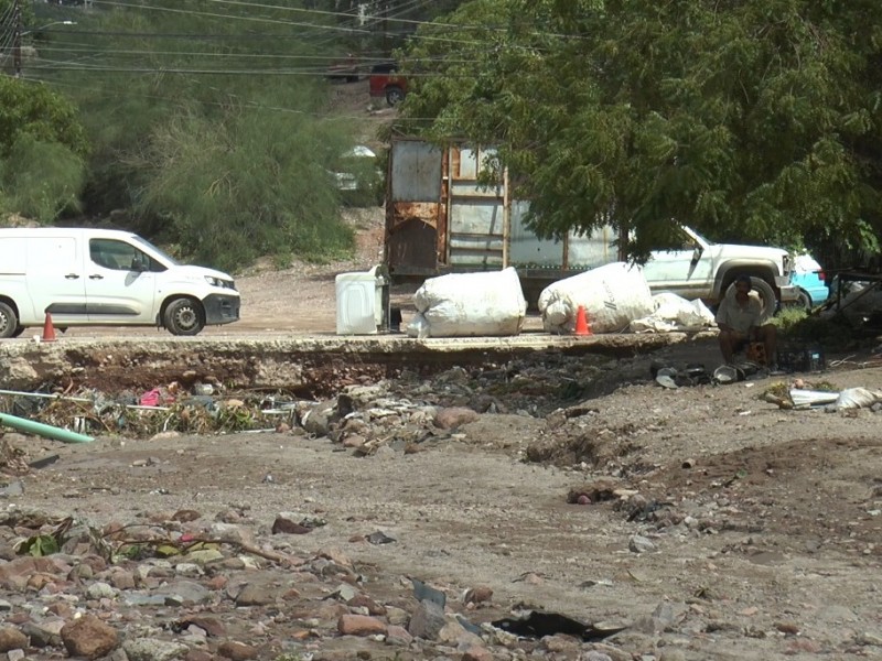 Denuncian condiciones de las calles en colonia ladrillera