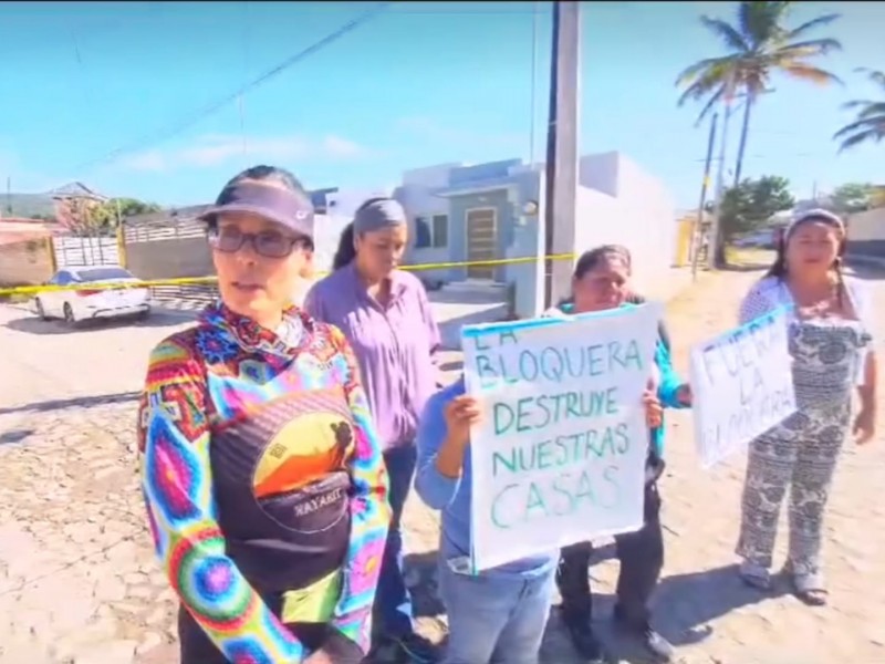 Denuncian daños estructurales en colonia Benito Juárez por bloqueras