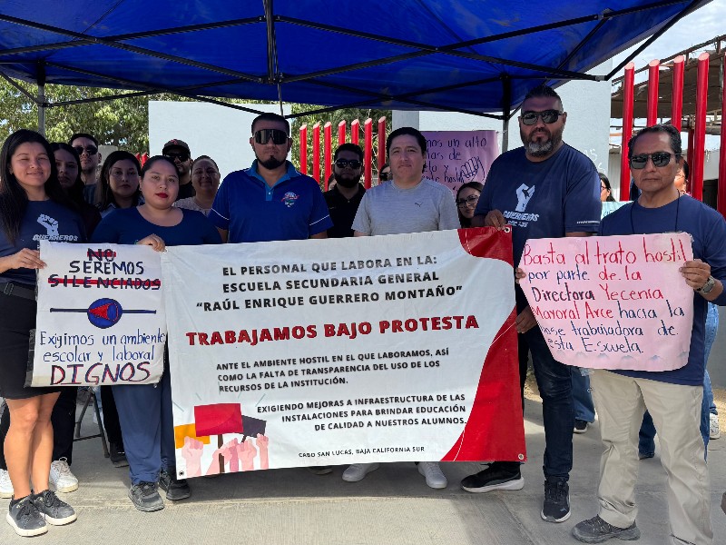 Denuncian docentes de la Secundaria 35 irregularidades y hostigamiento dentro del plantel