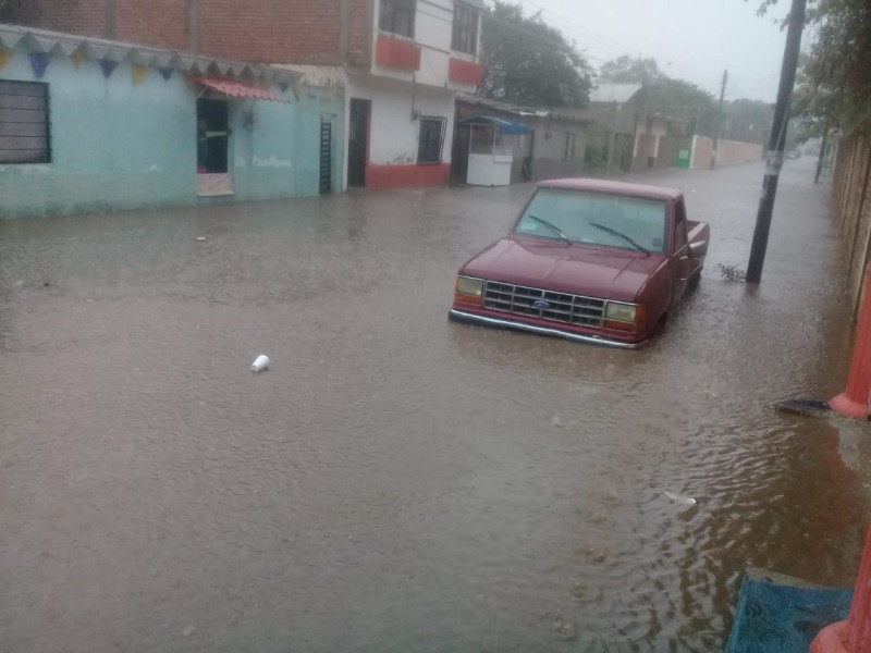 Denuncian en Cintalapa deficiente drenaje pluvial, genera inundaciones