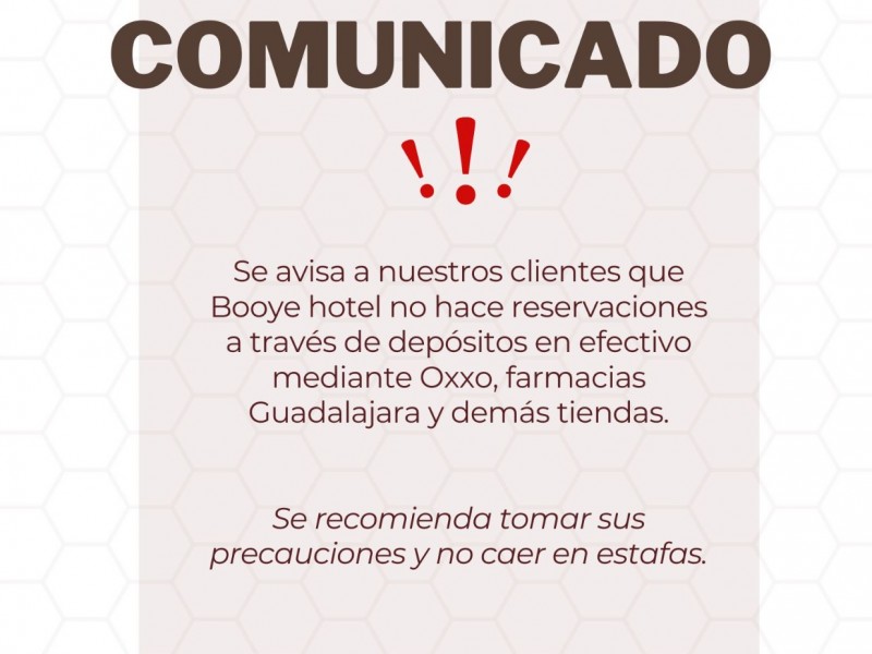 Denuncian estafas en reservaciones de hoteles en Navojoa