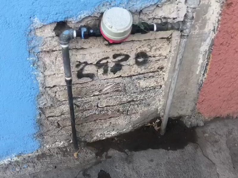 Denuncian falta de agua en Emiliano Zapata