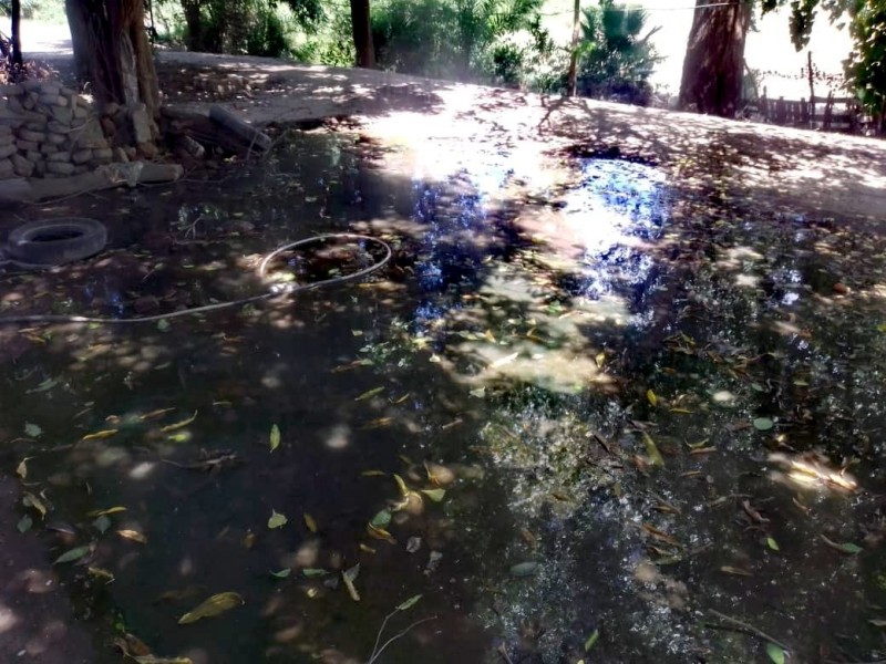 Denuncian incremento en diarreas por drenaje colapsado en San José