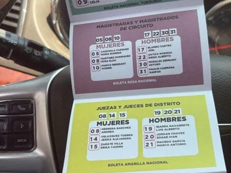 Denuncian inducción del voto en elección judicial en Costa Grande