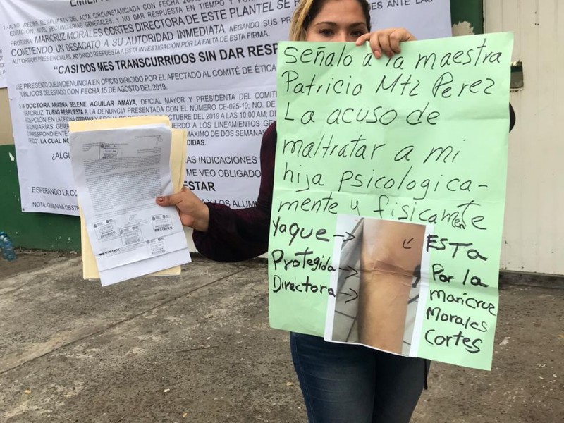 Denuncian maltrato en escuela Emilia Turincio