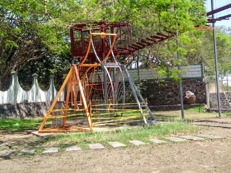 Denuncian pésimas condiciones de parque Piedra Lisa