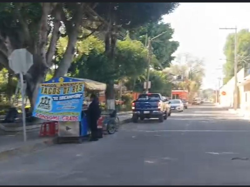 Denuncian pirotecnia durante el dia en San Nicolas Tetitzintla