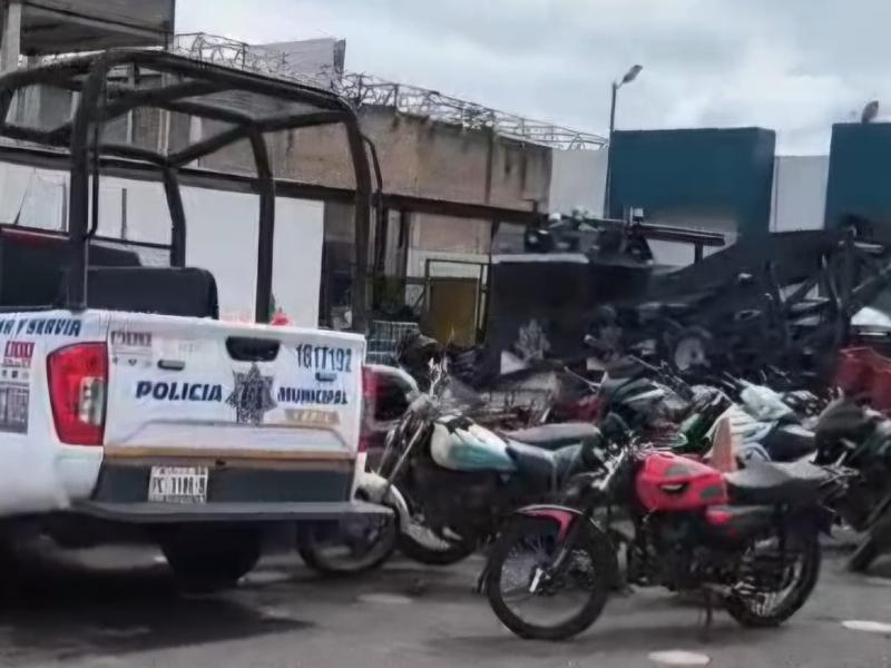 Denuncian posibles irregularidades con motocicletas retenidas en Tránsito