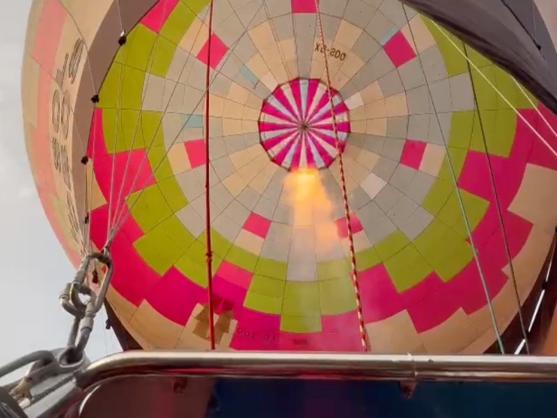 Denuncian talleres clandestinos de globos aerostáticos