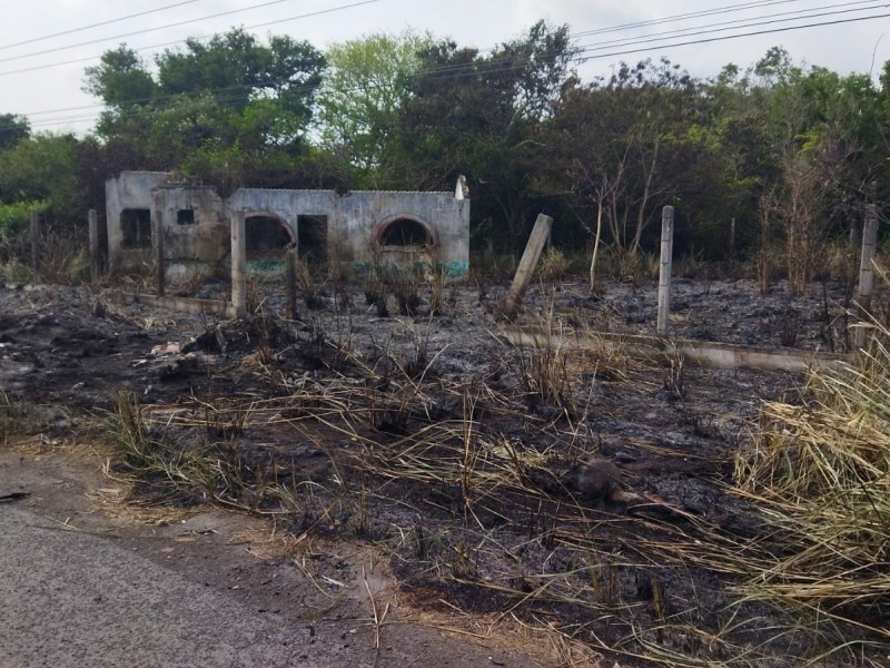 Denunciarán incendio en la zona de construcción de acueducto