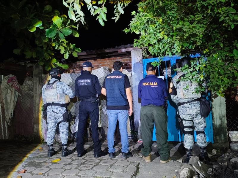 Denuncias ciudadanas derivan en cateo por presuntas actividades ilícitas en Apatzingán