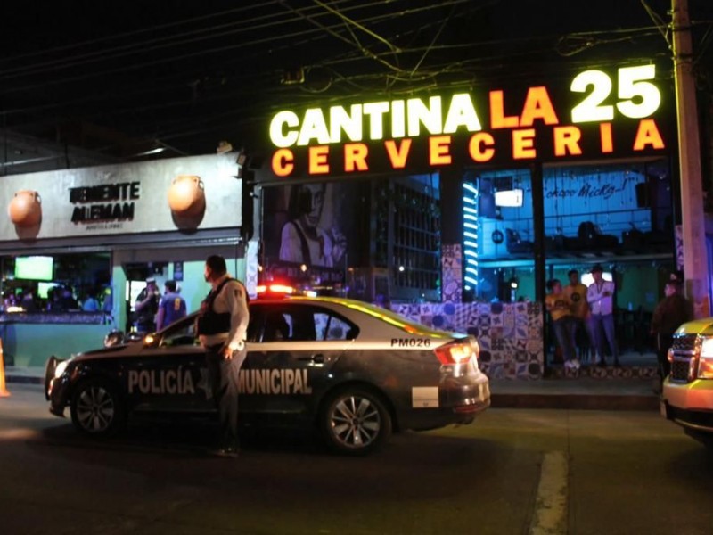 Dependencias de seguridad realizan supervisión de centros nocturnos en Morelia 