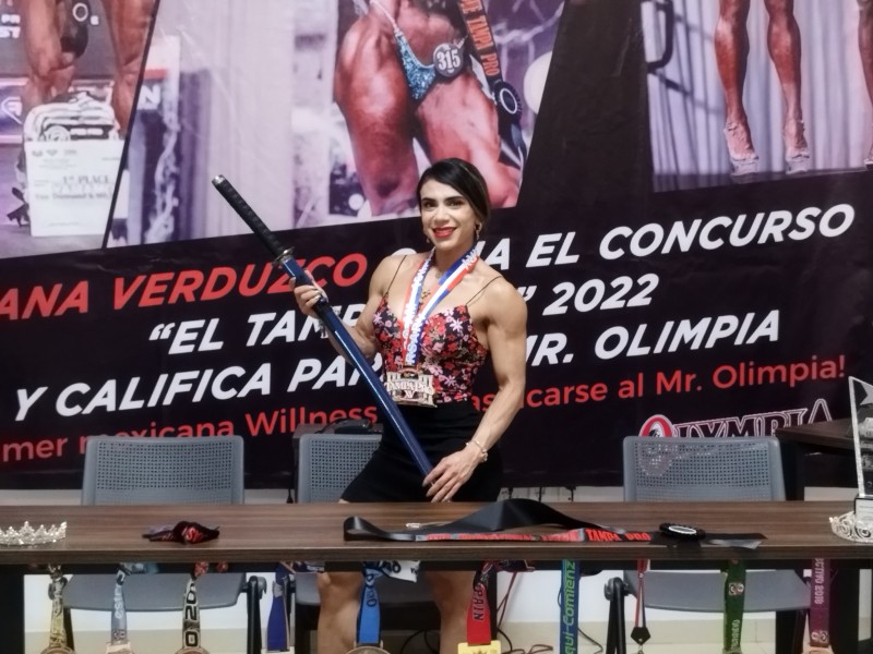 Deportista zamorana representará a México en competencia internacional de fisicoconstructivismo