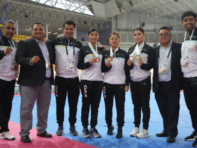 Deportistas oaxaqueños obtuvieron 109 medallas