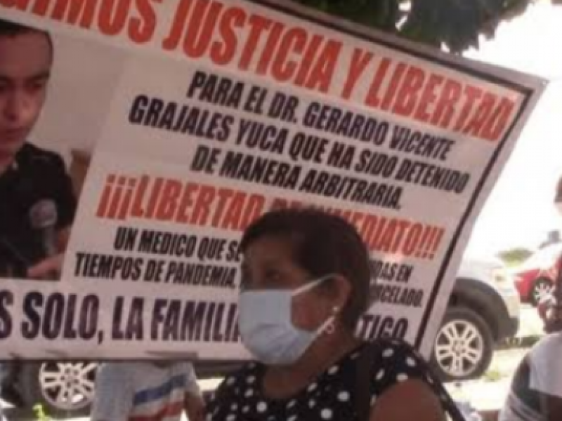 Derechos Humanos atraerá el caso del doctor Gerardo Vicente