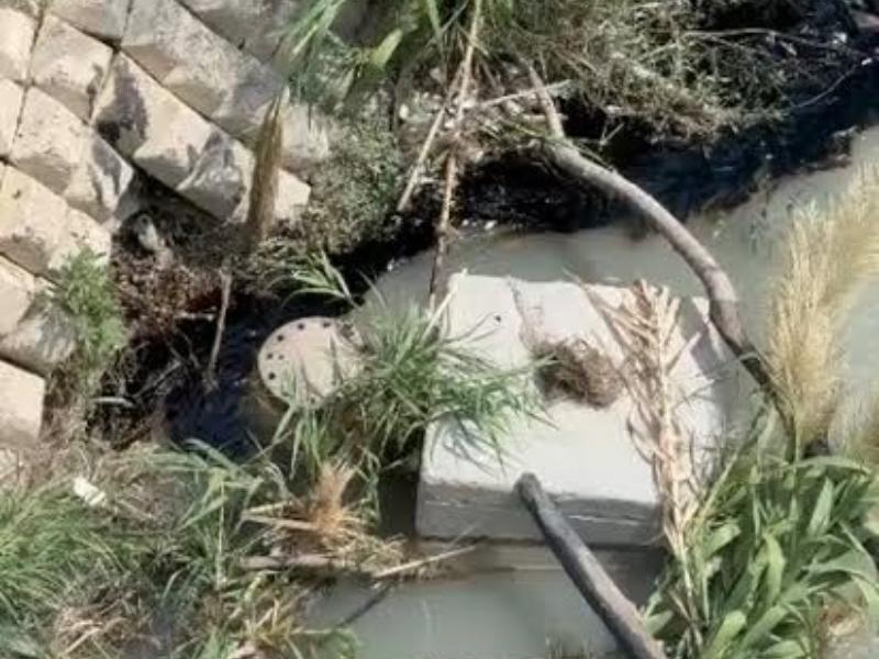 Derrame de hidrocarburo contamina río Pilón en Montemorelos, Nuevo León