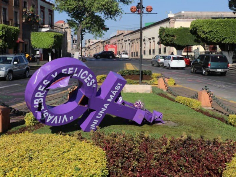 Derriban  y vandalizan antimonumenta colocada en las Tarascas