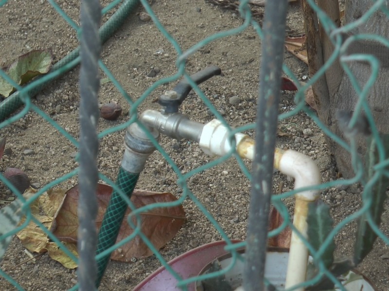 Desabasto de agua potable en Camino Real