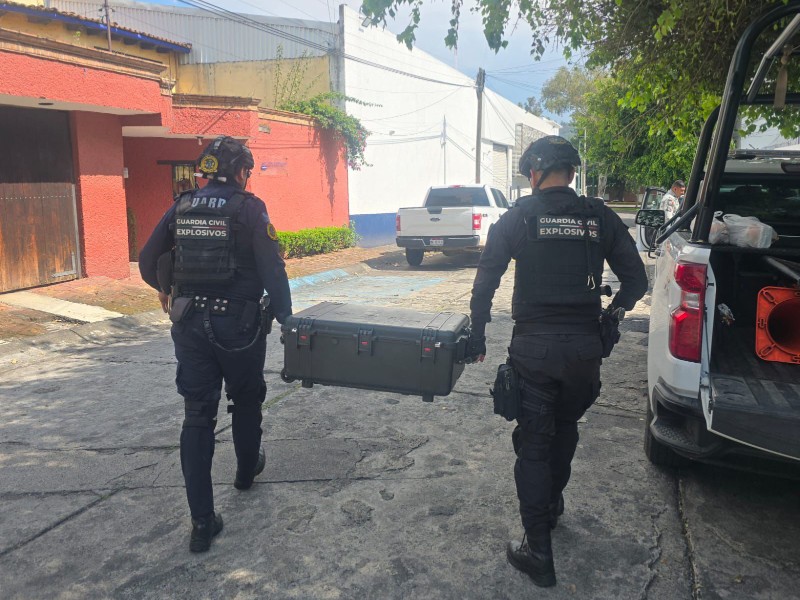 Desactivan granadas de fragmentación de uso militar en Zacapu