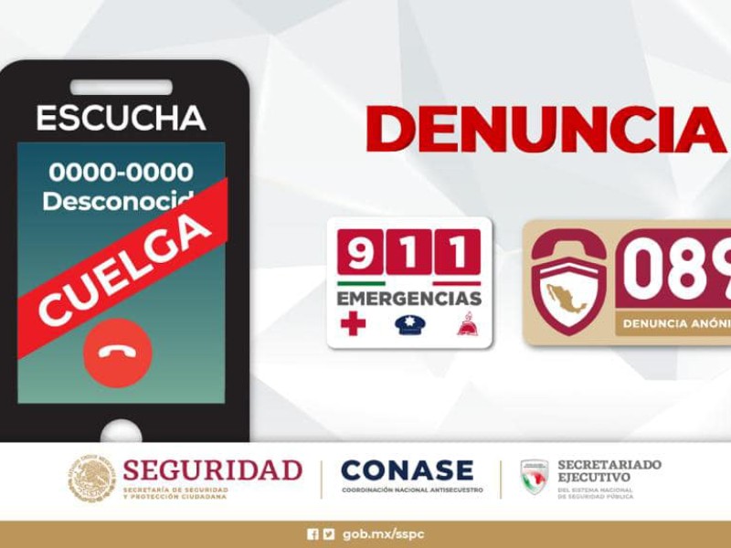 Desactivan más de 300 lineas de extorsión en julio