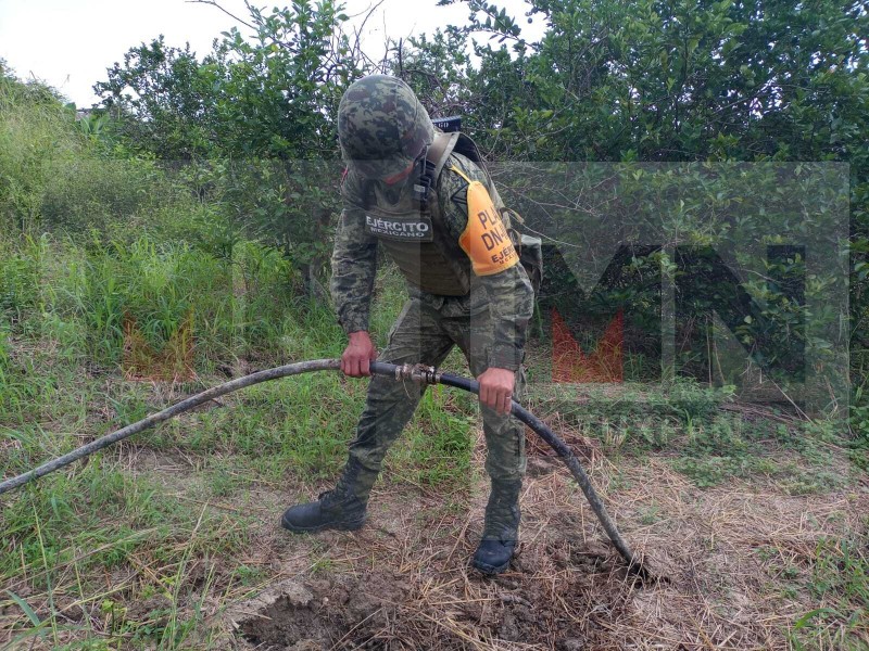 Desactivan toma clandestina en Tihuatlán