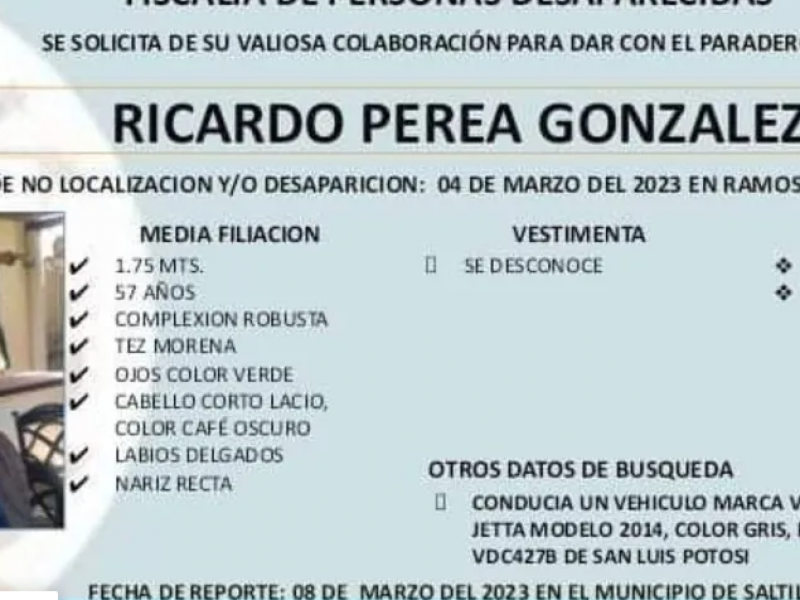 Desaparece empresario queretano en Coahuila
