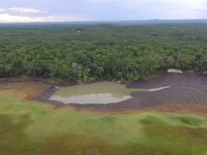 Desaparece laguna en Quintana Roo en 24 horas