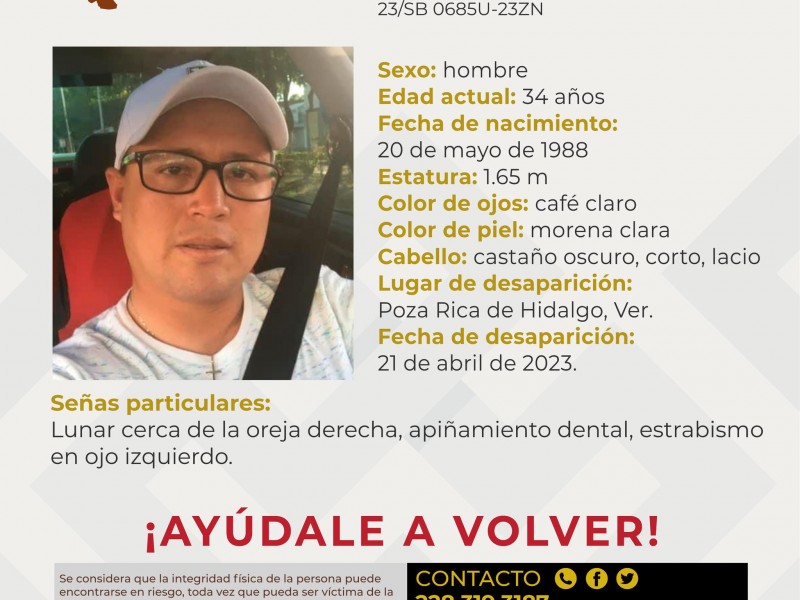 Desaparece oficial de Tránsito en Poza Rica