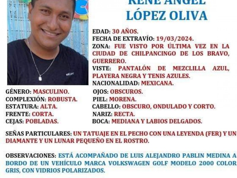 Desaparece policía estatal y su primo en la Acapulco-Chilpancingo