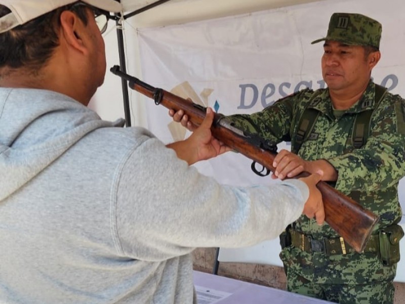 Desarme voluntario el más alto en los últimos 10 años