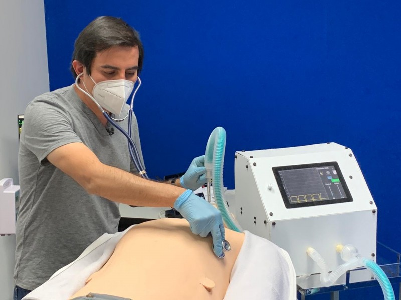 Desarrollan sistema de ventilación para emergencia sanitaria