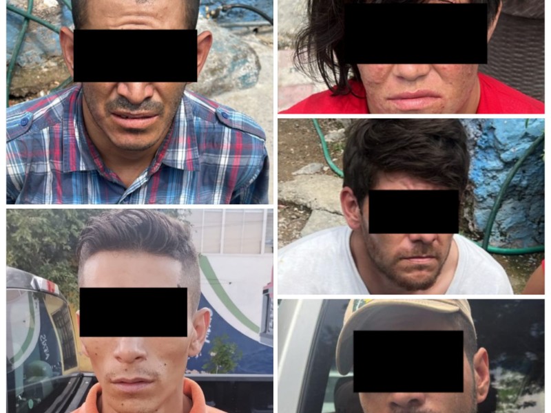 Desarticulan banda de presuntos ladrones de escuelas en Guadalajara