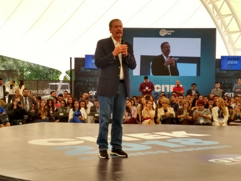 Descalifica Fox promesas de AMLO en Guanajuato