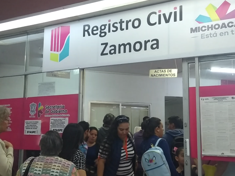 Descarta Registro Civil afectaciones por paro magisterial