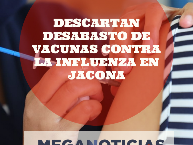 Descartan desabasto de vacunas contra la influenza en Jacona.
