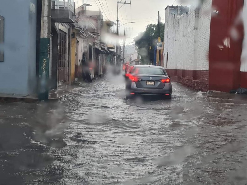 Descartan presuntas afectaciones por fuertes lluvias en Jacona