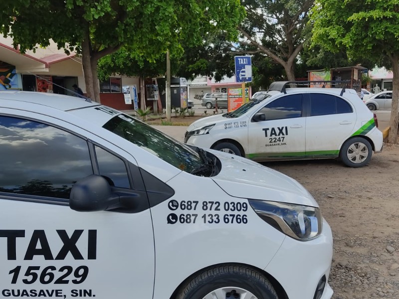 Descartan taxistas incremento a la tarifa del servicio en Guasave