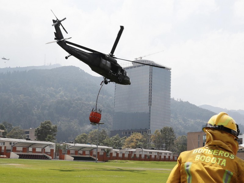 Desciende a 13 el número de incendios activos en Colombia