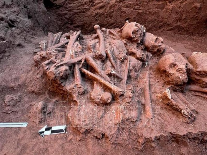 Descubre INAH sistema funerario prehispánico en Santiago Ixcuintla