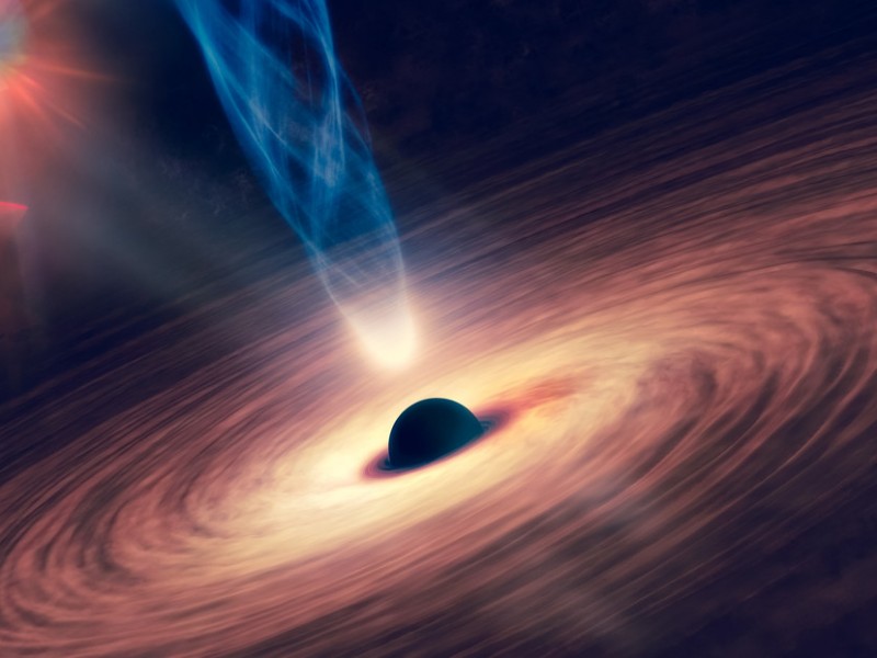 Descubren nuevo agujero negro supermasivo