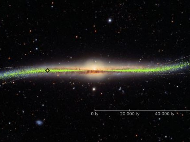 Descubren nuevos datos sobre antigüedad de la Vía Láctea