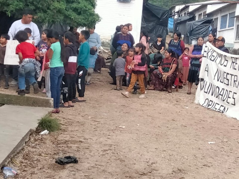Desde 2016 desplazados de Chenalhó piden retornar a sus comunidades
