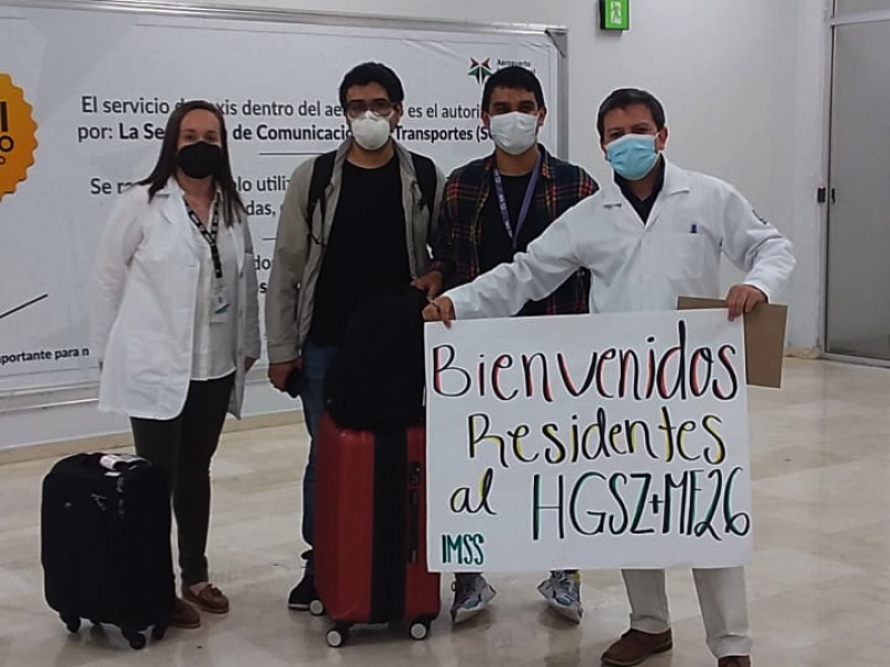 Desde otros estados llega personal para atención COVID en hospitales