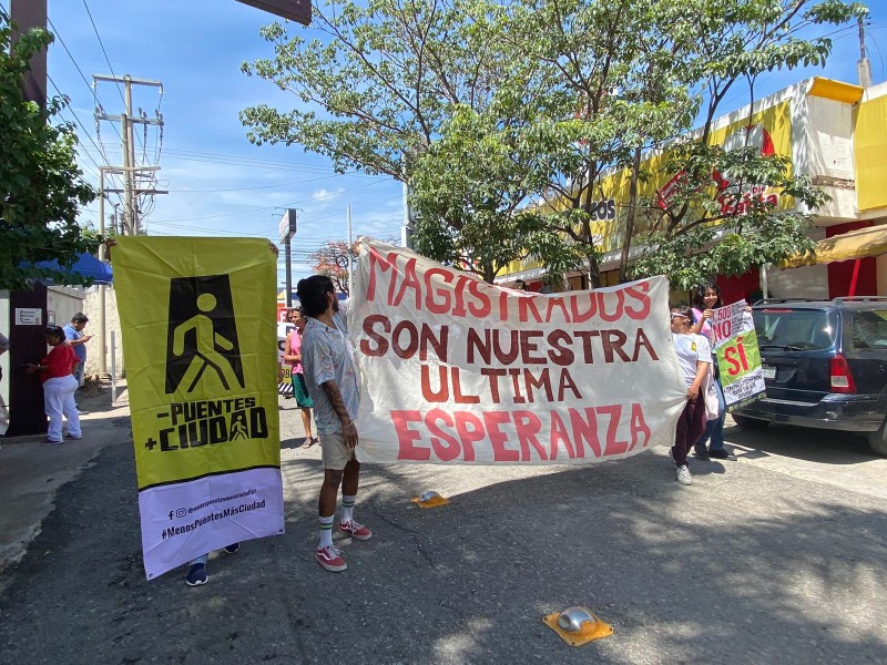 Desechan amparos contra paso a desnivel frente a Caña Hueca