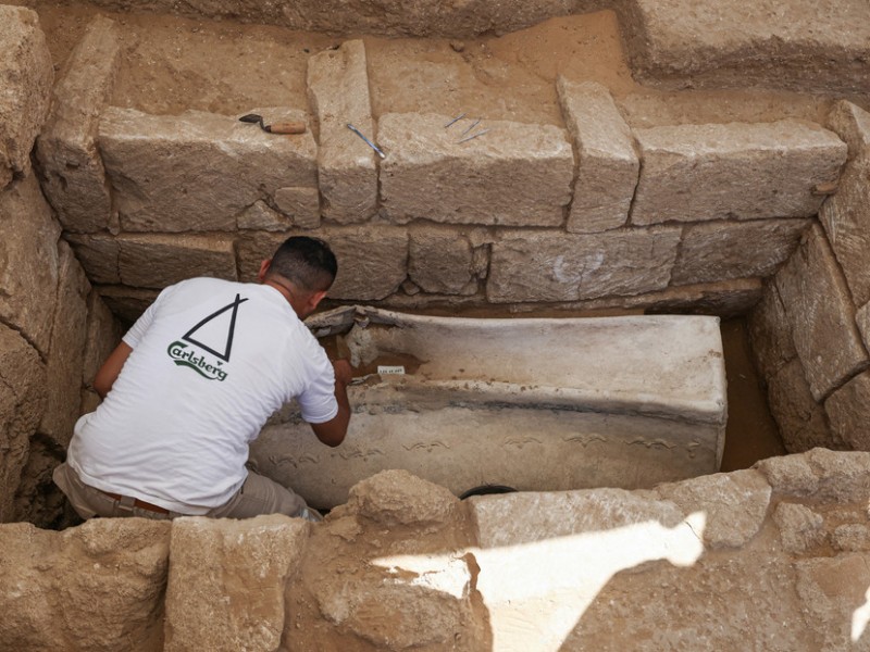 Desentierran más de 120 tumbas romanas en Gaza